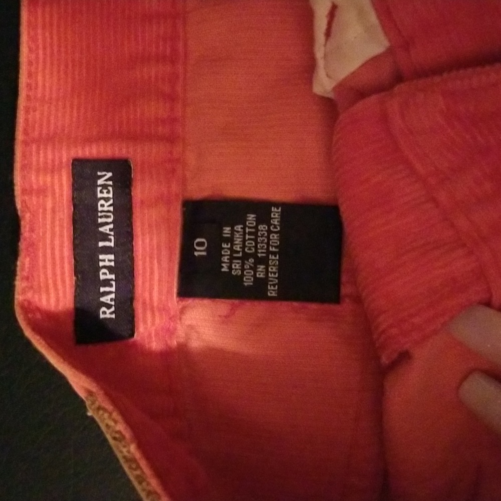 Ralp Lauren Orange Skirt - Picture 3 of 5